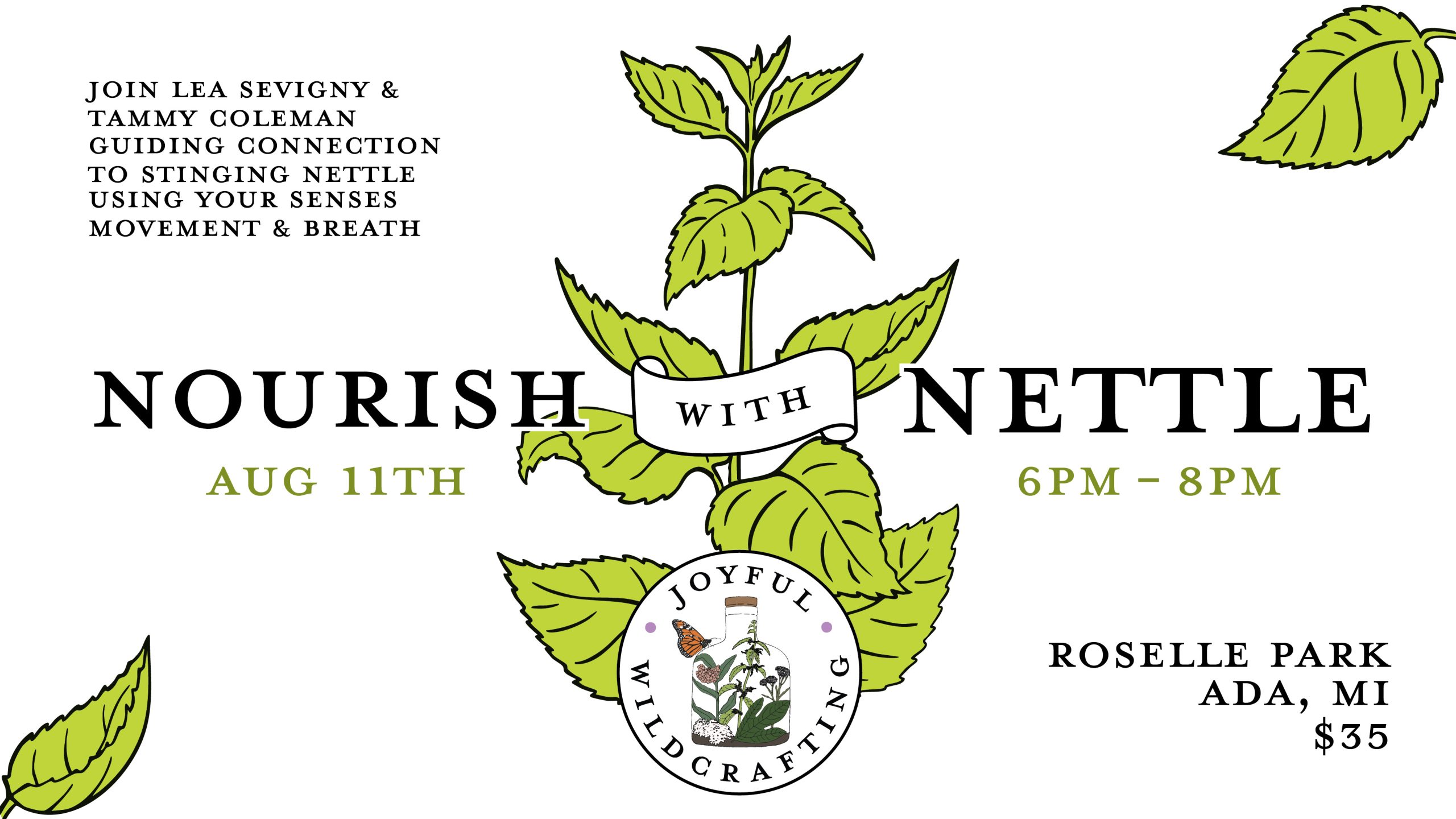 Nourish with Nettle: An Evening of Plant Connection and Wellness